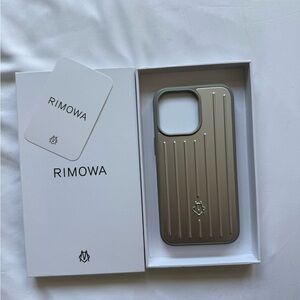 RIMOWA Silver Phone Case iPhone 13 Pro